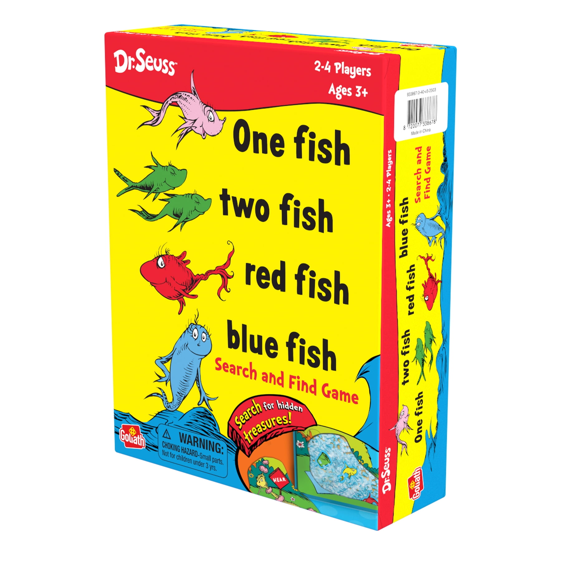 Goliath Dr. Seuss: One Fish, Two Fish, Red Fish, Blue Fish Game