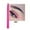 H, variant on DELESYS Liquid Eyeliner, Eyeliner Liquid, Long-lasting Colored Eyeliners, White Black Red Brown Green Purple Waterproof High-pigmented Colorful Eyeliners for Eye Makeup, 1PC