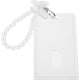 thumbnail image 1 of 1 juego de porta tarjetas deslizantes, porta credencial, porta tarjetas transparente, porta tarjetas deslizante con llavero, 1 of 5