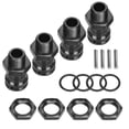 thumbnail image 4 of RC Car Wheel Extension Adapter,4pcs Aluminum Alloy 17mm Hex 23mm Wheel Extension Adapter for 1/8 RC Car Model, 4 of 8