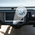 thumbnail image 4 of Hitch Cover Fits For 2-Inch Hitch,Bouquet Of White And Blue Flowersrubber Trailer Hitch Cover Tube Plug Insert,Car Exterior Accessories, Receiver Tube Hitch Plug, 4 of 6