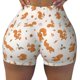 thumbnail image 2 of Balery Cute Squirrel Fall Pantalones cortos de entrenamiento estampados para mujer, sin costuras, ajustados, para gimnasio, yoga, correr, deportes, ejercicio activo, fitness.-X-Large, 2 of 8