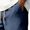 thumbnail image 6 of Stamzod Men Shorts 2026 Summer Elastic Waist Sweat Shorts Men Casual Running Athletic Shorts with Pocket Navy XL, 6 of 7