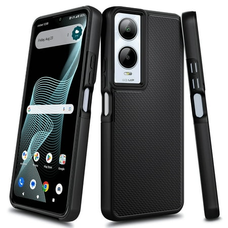 NGB SUPREMACY For Cricket Icon 6 (SL219C) Phone Case / AT&T Verge (SL219A) Phone Case Hybrid Dual-Layer Full-Body Protective Shockproof Icon 6 Case ATT Verge Case