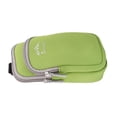 thumbnail image 1 of Methold Estuche de bolsa de teléfono con bolsillo con cremallera doble de neopreno para senderismo y escalada Teléfono y Comunicación verdes L, 1 of 1