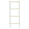thumbnail image 1 of Hairpin Storage Rack Boho Style Classification Braided Hanging Tassel Space-saving Wood Hair Claw Clip Organizer Household Supply, 1 of 12