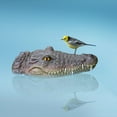 thumbnail image 4 of Pond Ornament under $5! CQCYD Floating Alligator Ornament, Garden Pond Decor, Pool Float Decoy, Realistic Crocodile Head, Yard Protector, Halloween Decoration, Resin Material, 4 of 4