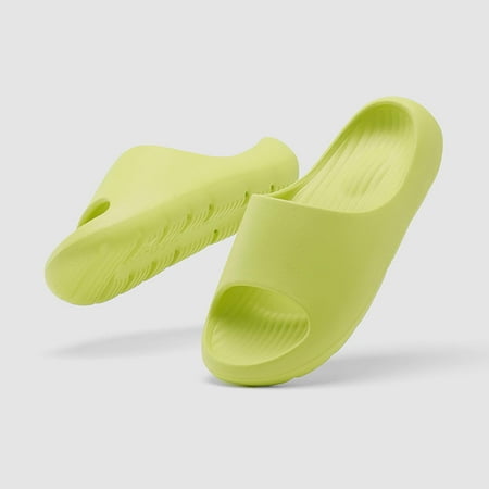 

Fjofpr Slippers for Women Summer Couple Women Men Slippers Fashion Casual Thick Bottomed Bathroom Bath Shoes Hot