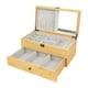 thumbnail image 1 of Joyero de madera, organizador, joyero, joyero, soporte para anillos, bandeja para ganchos de oreja, brazaletes, tocador, mesita de noche, regalo de, 1 of 9