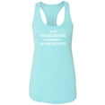 thumbnail image 1 of I'm Not Procrastinating Racerback Tank, 1 of 3
