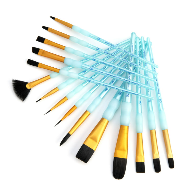 Black Taklon Paint Brush Set - 4 pcs – CSDS Vinyl