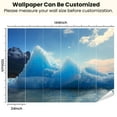 thumbnail image 3 of Peel and Stick Wallpaper Argentina Glaciers national park Icebergs Spegazzini glacier Modern Art Wall Mural Decor Self Adhesive and Removable 100in x 144in, 3 of 8