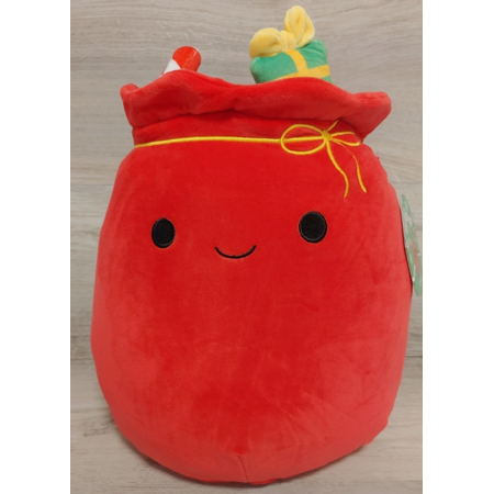 Squishmallows Lowell The Santa Toy Sac Bag - 12”