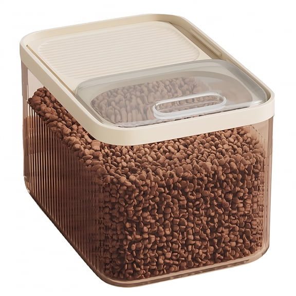 ACDANC Airtight Pet Food Storage Container for Dog Cat Food Up to 30Lbs Large Dry Food Bin with Measuring Cup Lids for Treats and Other Pets