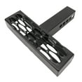 thumbnail image 1 of 2in Receiver Hitch Step, 600lbs Load Capacity Weatherproof Powder Coating Trailer Hitch Step Rugged Construction with 5/8in Pin for Pickup for Car for RV, 1 of 7