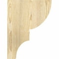thumbnail image 3 of 4"W x 12"D x 16"H Ridgewood Rough Sawn Corbel, Douglas Fir, 3 of 9