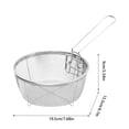 thumbnail image 3 of HBFAGFB Stainless Steel Deep Fryer Strainer with Handle, Blanching Basket for Kitchen, 3 of 3