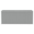 thumbnail image 4 of vidaXL Garden Shed Grey Galvanized steel Large Garden Shed Rectangular, 4 of 7