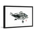 thumbnail image 3 of "Large Black Bass" Framed Painting Print, 3 of 5