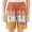 Orange, variant on Pants for Girls Kids Elastic Waist Casual Shorts Soft Breathable Everyday Play Blue 170