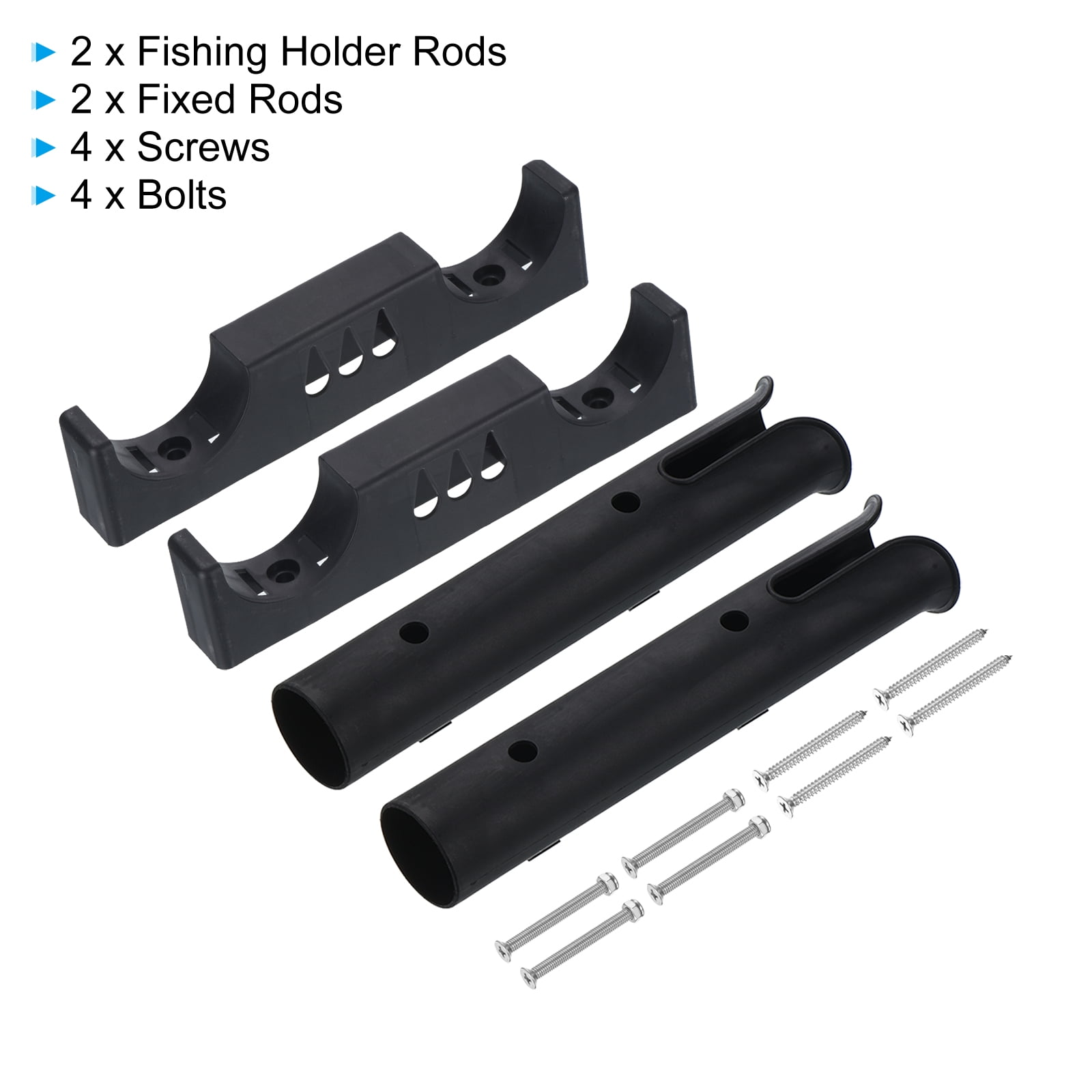 Support de canne à pêche pour canne à pêche, support de rangement pour canne à pêche, bateau, kayak, yacht, 3 tubes