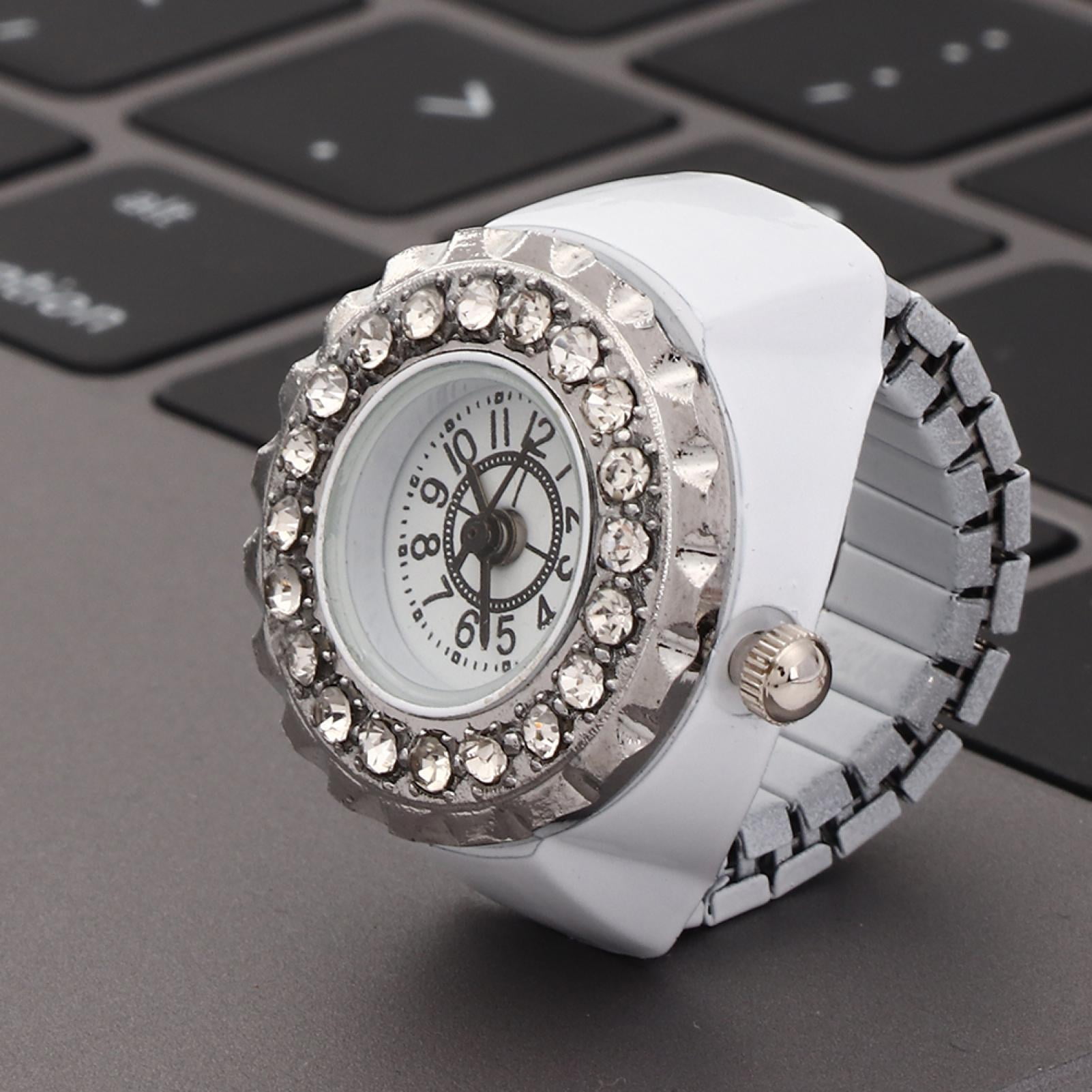 Quartz ring watch hotsell