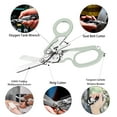 thumbnail image 2 of Trauma scissors, 6-in-1 emergency response scissors with protective covers, outdoor camping rescue trauma scissors, 2 of 4