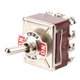 thumbnail image 4 of Interruptor de palanca de 3 posiciones ON/OFF/ON, 4PDT, 12 pines, 12 mm, 15 A/250 V CA, 10 A/380 V CA, 4 of 11