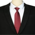 thumbnail image 4 of CHOK Cravate pour Hommes à Fermeture Éclair, Ajustable, pour le Cou, pour Tenue Décontractée et Formelle, Bleu Marine -5, 4 of 4
