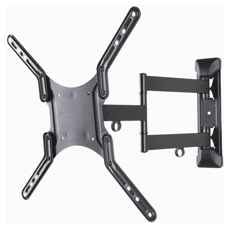 - Husky Mounts Full Motion TV Bracket Tilt Swivel Movable TV Wall Mount Fits Most 32 – 55 Inch LED LCD Flat Screen Up to VESA 400x400 Heavy Duty up to 66 lb. Corner Friendly