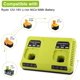 thumbnail image 2 of P117 Dual Chemistry 18V Charger para Batería Ryobi One Plus P190 P102 P103 P107 P108 PBP2005 PBP005 PBP006, 2 of 7