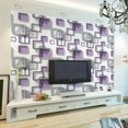 thumbnail image 4 of 1 Roll Solid Color Checkered Wallpaper, Self-Adhesive Waterproof And Moistureproof Wallpaper, For Dormitory Home Living Room Bedroom, Background Wallpaper, Multicolor Wall Sticker, 4 of 4