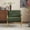 Green, variant on Christopher Knight Home Mid-Century Modern Upholstered Accent Chair, Wooden Armrest, Metal Frame, Orange