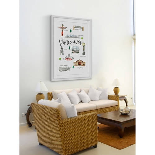 Marmont Hill "Vancouver Life" by Molly Rosner Framed Painting Print
