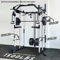 Mikolo Power Rack Cage, 1500 lbs Weight Rack with Cable Crossover