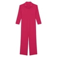thumbnail image 5 of vastwit Men Utility Work Wear Mechanical Auto Repairman Worker Coverall Electric Welding Suit Hot Pink S, 5 of 6