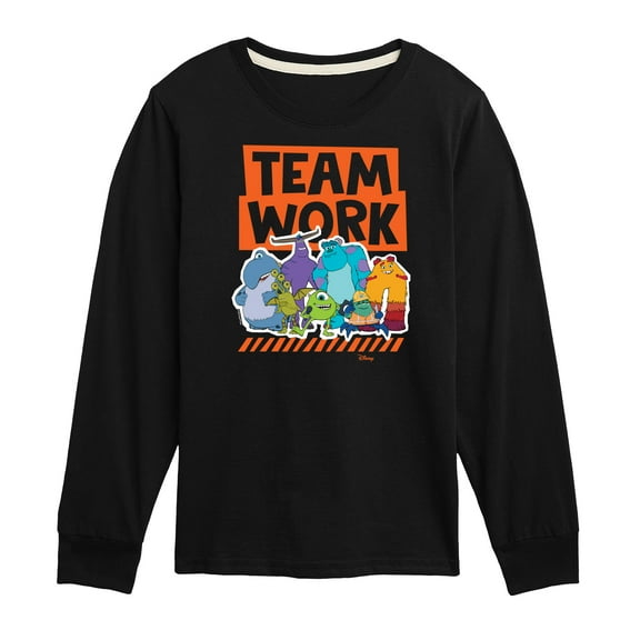 Monsters Inc. - Teamwork - Toddler & Youth Long Sleeve Graphic T-Shirt