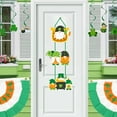 thumbnail image 6 of PEONAVET St. Patrick's Day Door Sign, Hanging Happy St. Patrick's Day Door Ornament Green Shamrock Door Decor for Home Holiday Party Decor, 6 of 6