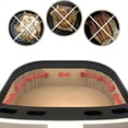thumbnail image 3 of 3set Air Fryer Magnets for Parchment Paper, Air Fryer Magnetic Silicone Buckle Set, Airfryer Buckle Silicone Accessories,3set * Air Fryer Magnets,Black & Red & Gray, 3 of 7