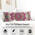 thumbnail image 3 of Exotic Mandala Throw Pillow Cover&nbsp;– Rich Ethnic Patterns, Vibrant & Bold, Bohemian Maximalist Style, 3 of 6