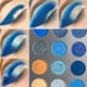 thumbnail image 5 of Paleta de sombras de ojos DE'LANCI Space Blue 15 colores Christmas, 5 of 7