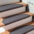 thumbnail image 2 of SAFAVIEH Stair Treads Dusko 0.25" x 9" x 2'2" Sisal Grey 3 Count Staircase & Floor Step Tread, 2 of 8