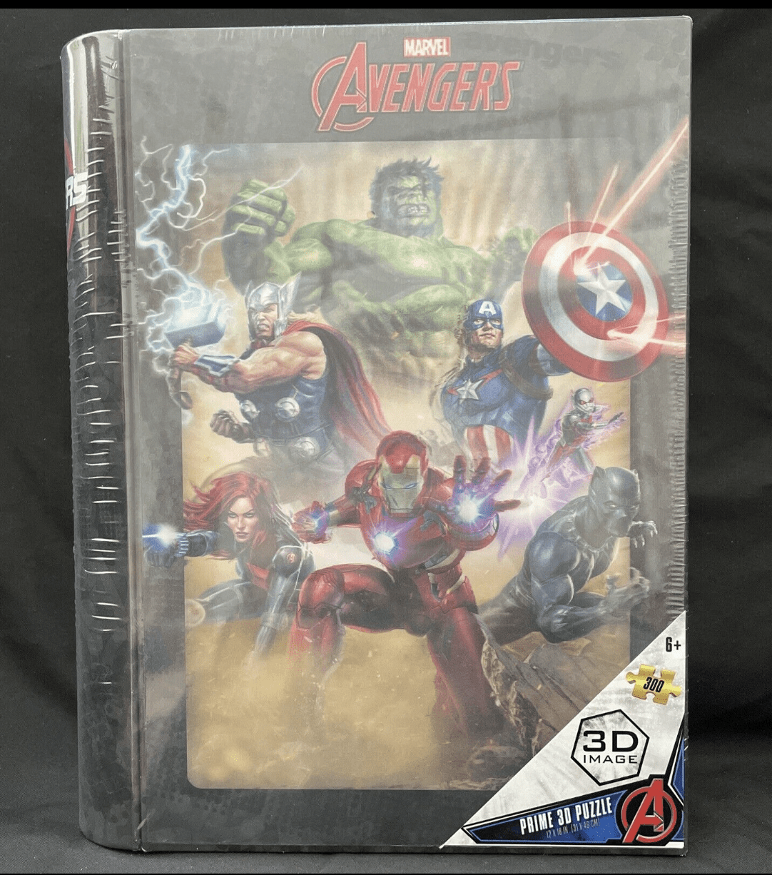 Avengers 3D Children's Puzzle Panorama Tin New Spin Master Games 