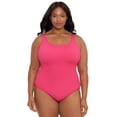 thumbnail image 2 of Time and Tru Women's and Women's Plus Crinkle One Piece Swimsuit, Sizes XS-3X, 2 of 8