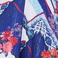thumbnail image 4 of INC $100 Womens New 0838 Navy Printed Handkerchief Hem Party Dress PS B+B, 4 of 4