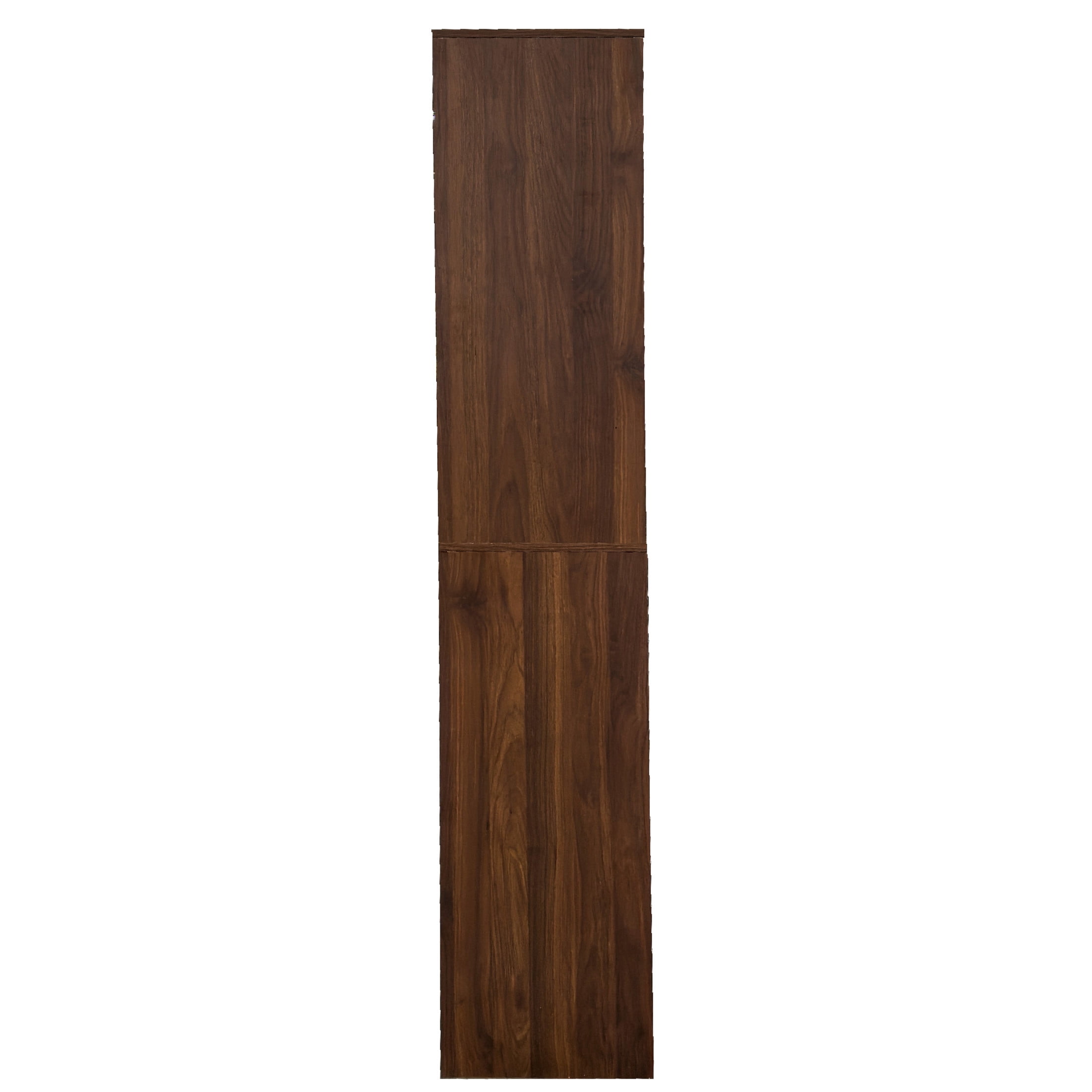 Noble House Oprah Multi-Functional Kitchen Wine Cabinet with 6-Bottle & Glass Rack, Wooden Buffet Organizer, Walnut
