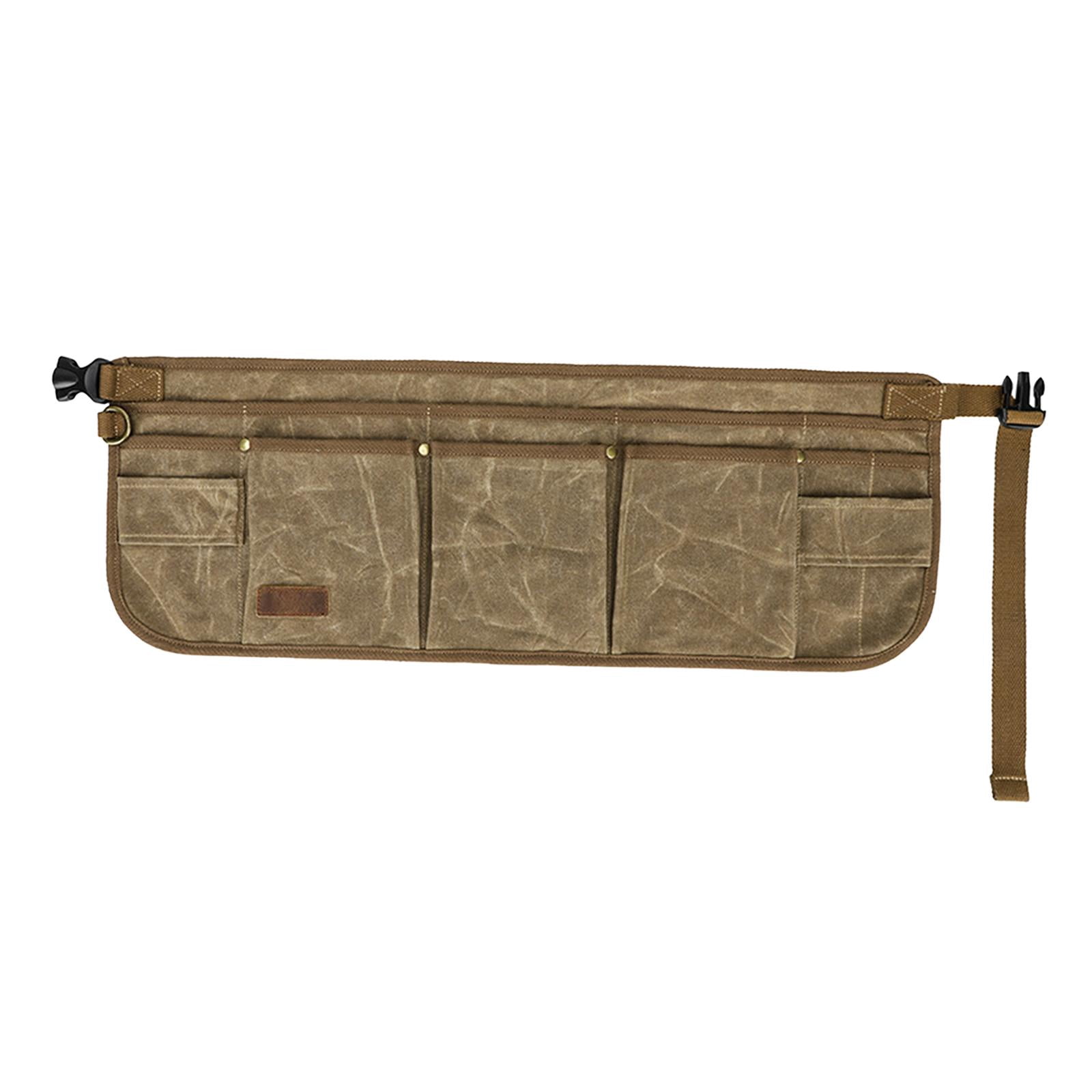 oshhnii Hip Tool Bag Hip Storage Bag Premium ship Tool Bag Craftsmen, Workshops batik khaki