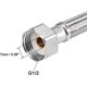 thumbnail image 2 of Conector de línea de suministro de grifo G1/2 hembra x G1/2 macho 16 pulgadas de longitud 304 manguera de acero inoxidable 2 piezas esquí esquí Gafas de esquí, 2 of 5