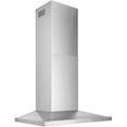 thumbnail image 2 of Slim Pyramid Wall Mounted Range Hood - with LED Light, 30", Stainless Steel, 2 of 2