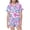 Pink, variant on Girls Hawaiian Outfit Clothes 2 Piece Graphic Print Short Sleeve Button Shirt Shorts Sets For Photography Birthday Party